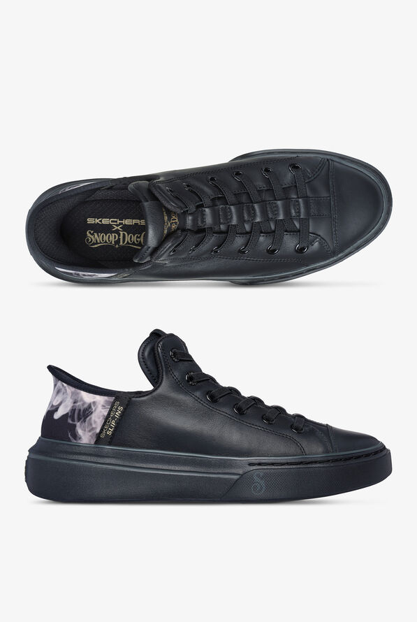 Zapatillas deportivas de enfermería Skechers Street SNOOP ONE Black con cordones - null - 1