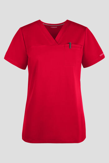 Cherokee Achieve Women's 1-Pocket Tuck in V-Neck Scrub Top