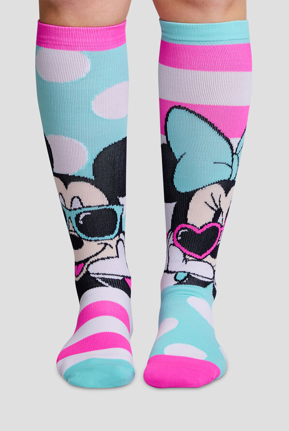 UA Exclusive Tooniforms Made For Minnie Women's 10-15 mmHg Light Compression Socks - null - 1