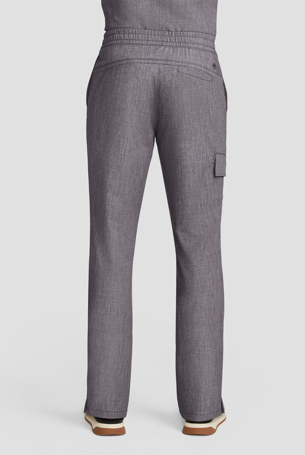 Pantal&oacute;n m&eacute;dico Healing Hands Quest STRETCH con cord&oacute;n y 5 bolsillos para hombre - Heather Ash - 3