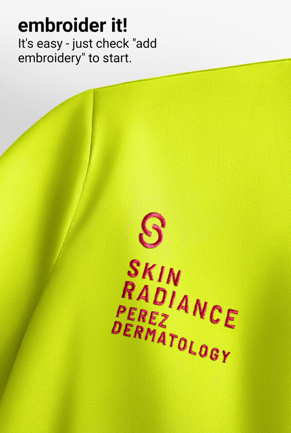 Butter-Soft STRETCH Women's 4-Pocket V-Neck Scrub Top - Lime Crush - 7