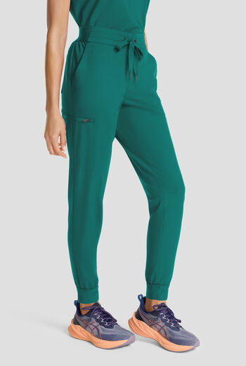 Healing Hands Quest Women's 5-Pocket STRETCH Drawstring Jogger Scrub Pant