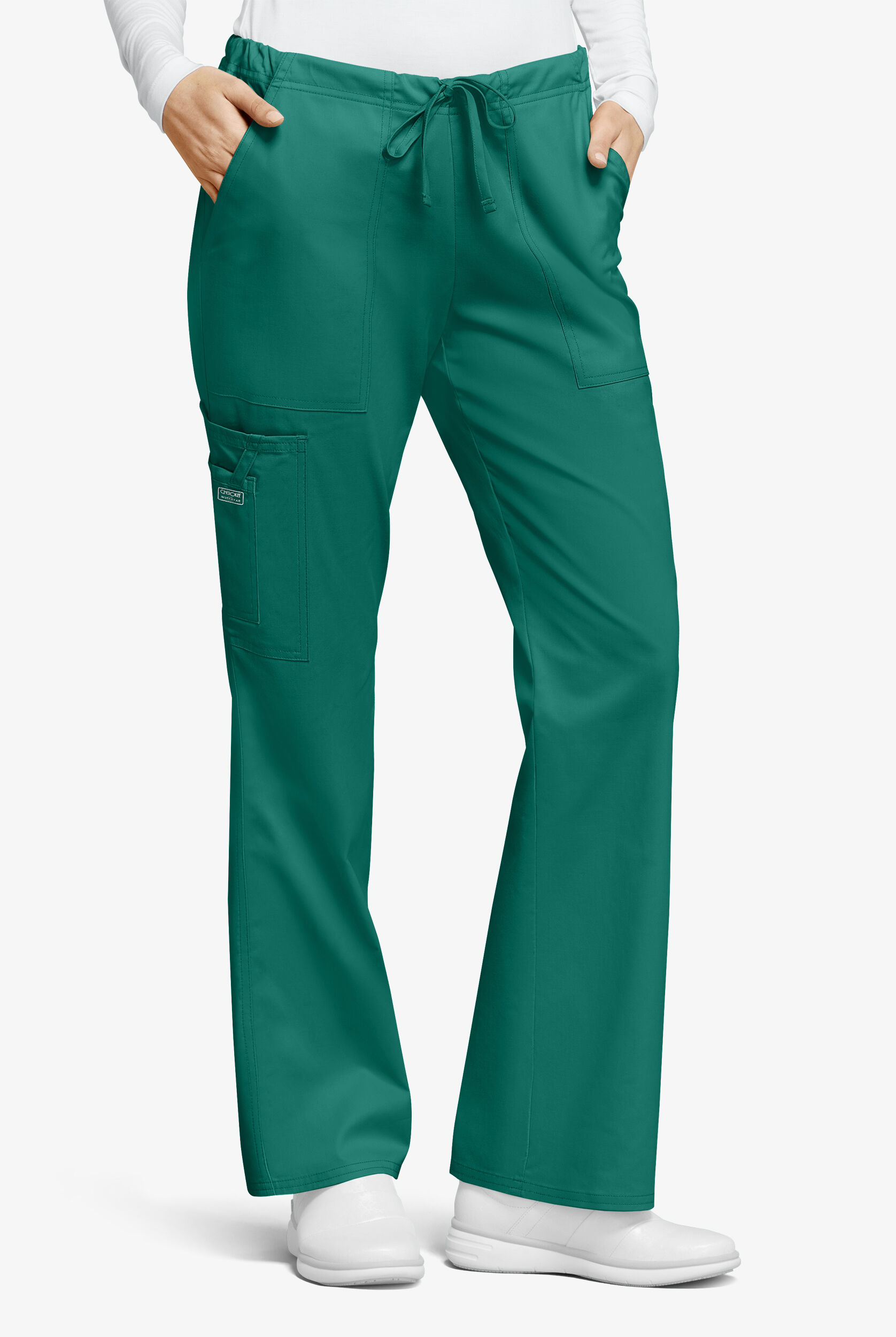 4044P Cherokee PETITE Cargo Scrub Pants 