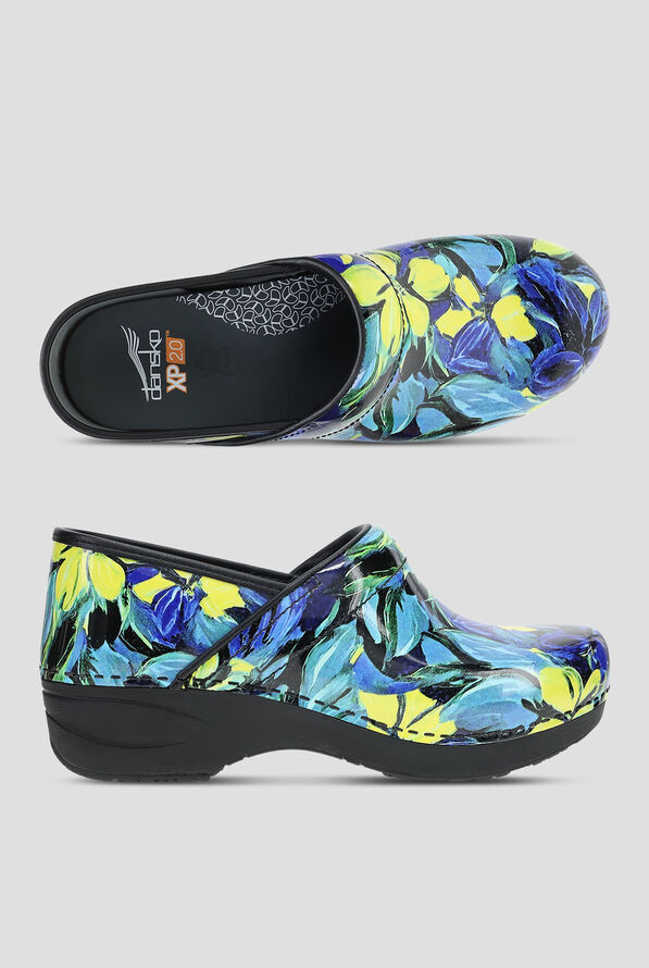 Dansko Women's XP 2.0 Slip Resistant Paradise Patent Leather Clogs - null - 1