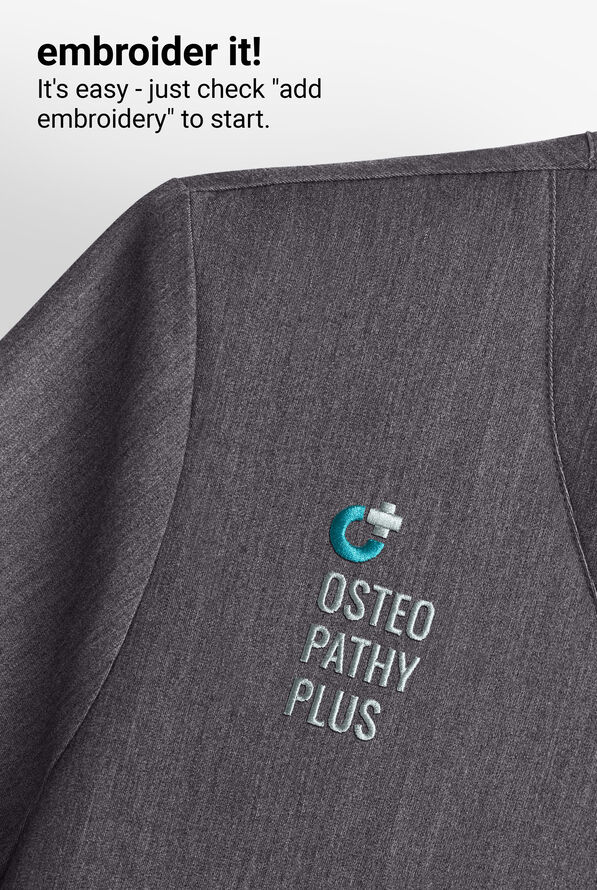 Camiseta m&eacute;dica Carhart Force estilo jaspeado con mangas ragl&aacute;n y 1 bolsillo para hombre - Pewter Heather - 5