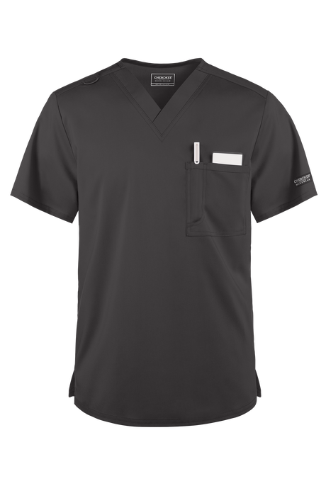 Cherokee Workwear Revolution Unisex 1-Pocket STRETCH V-Neck Scrub Top