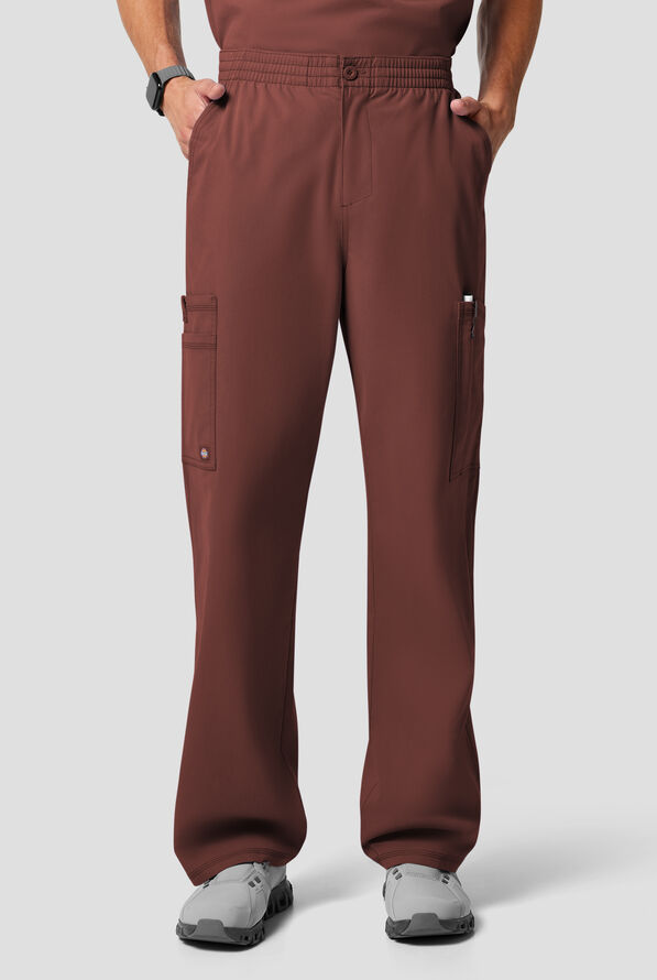 Dickies Forge Men's 6-Pocket Straight Leg Cargo Scrub Pants - Terrain - 1