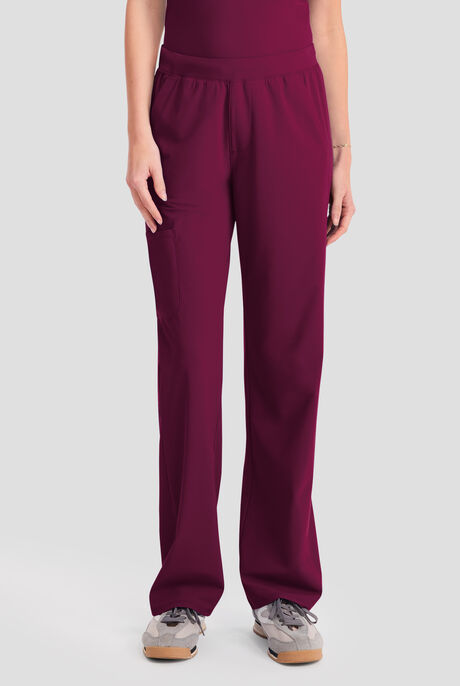 Infinity Pursuit Women's 4-Pocket STRETCH Straight Leg Scrub Pant