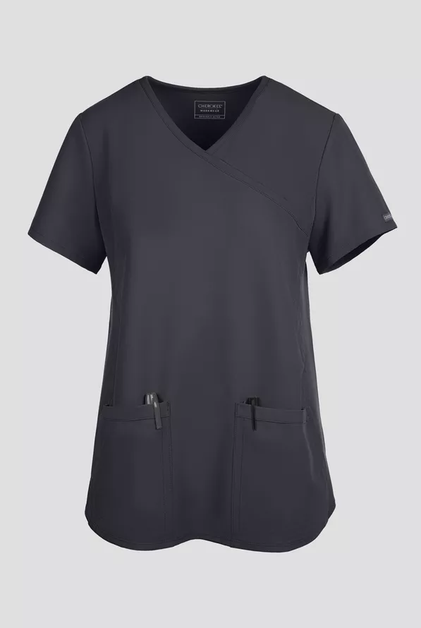 Cherokee Workwear Originals Ultra Women's 2-Pocket STRETCH Maternity ...