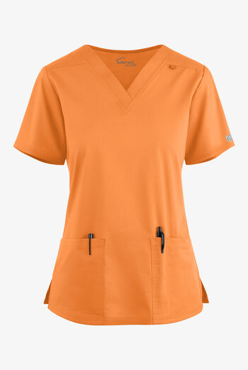 Butter-Soft STRETCH Women's 4-Pocket V-Neck Scrub Top