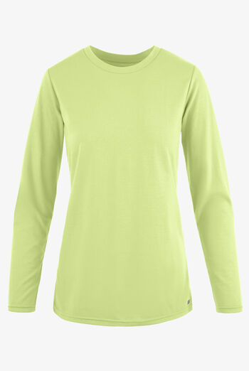 Butter-Soft Originals Women's STRETCH Cotton-Rich Long Sleeve Crew Neck Knit Underscrub