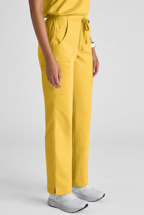 Butter-soft STRETCH Women's Scrub Set - Warm Sun - 5