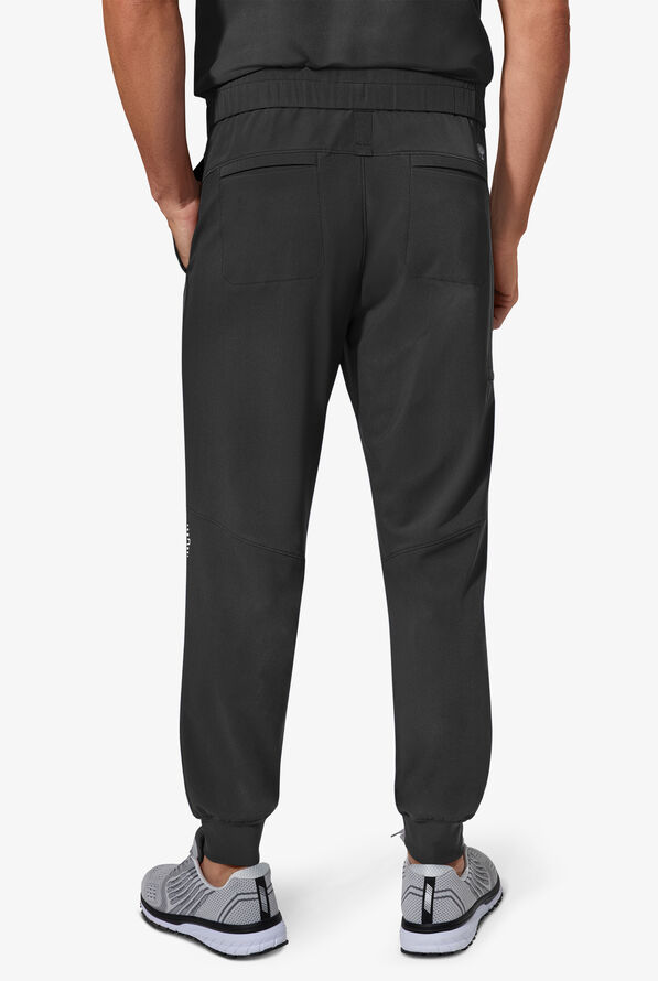 Pantal&oacute;n m&eacute;dico Healing Hands 360 Nolen STRETCH estilo jogger con cord&oacute;n y 6 bolsillos para hombre - Black - 4