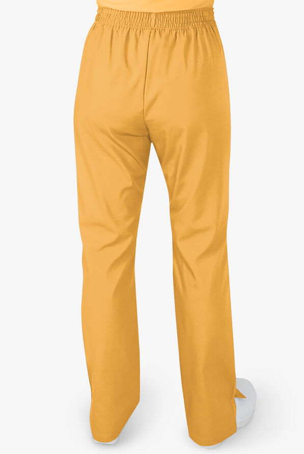 Pantal&oacute;n m&eacute;dico UA Butter-Soft STRETCH petite con el&aacute;stico en la cintura y 2 bolsillos para mujer - Apricot Sunset - 3