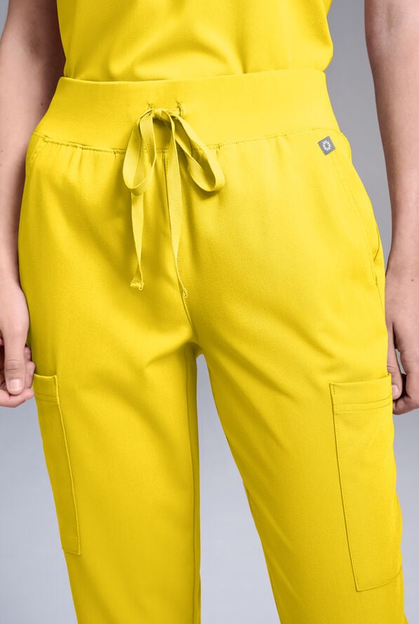 Hypothesis Women's Base 7-Pocket Straight Leg Cargo Scrub Pant - Chroma - 6