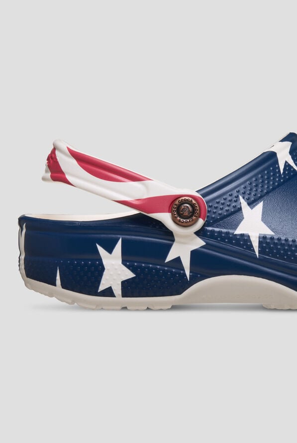 Crocs&trade; Unisex American Flag Classic Clog - null - 4