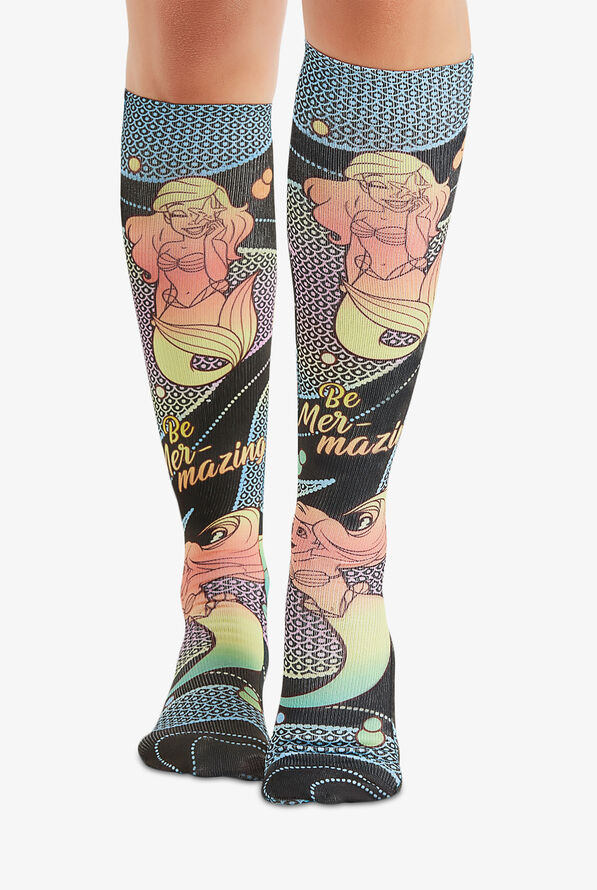 Tooniforms Amazing Ariel Women's  8-15 mmHg Light Compression Socks - null - 1