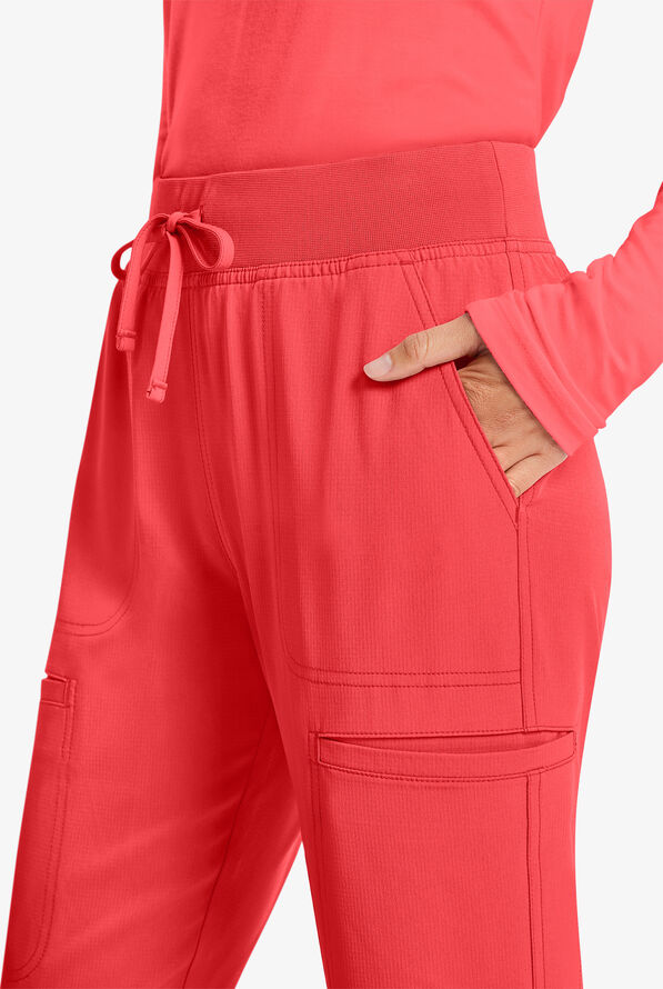 Pantal&oacute;n m&eacute;dico heartsoul Break On Through STRETCH con cord&oacute;n y 5 bolsillos para mujer - Go Guava - 2