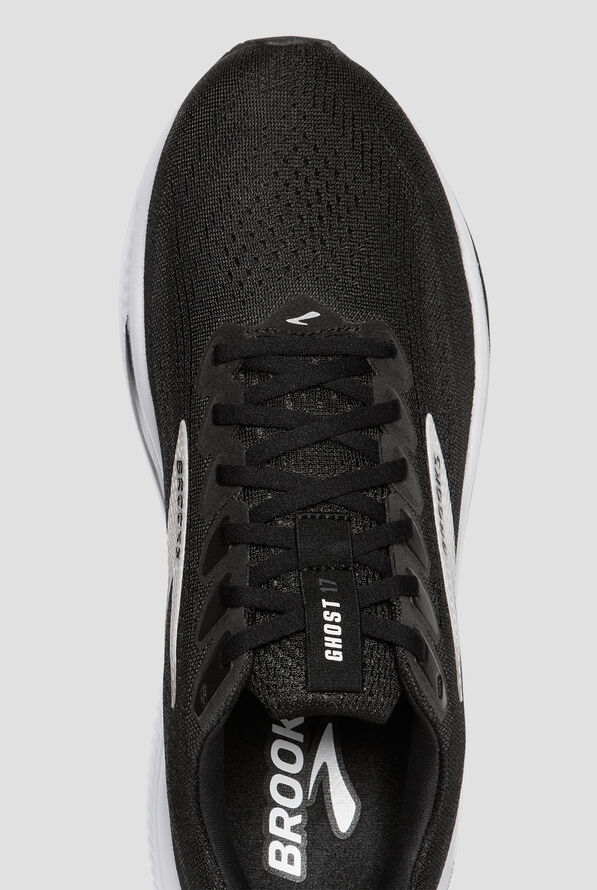 Zapatillas deportivas Brooks Ghost 17 Black/Grey/White con cordones para hombre - null - 2