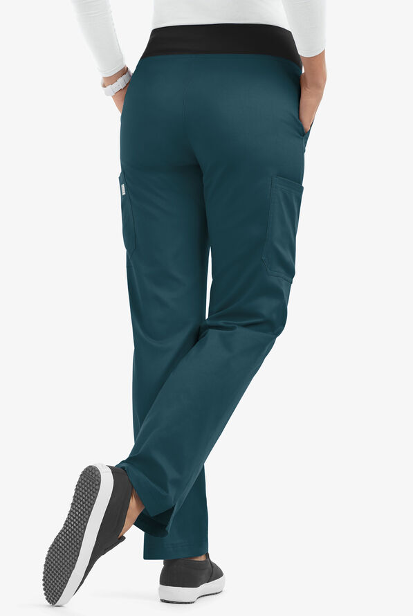 UA ButterSoft STRETCH Yoga Waistband Scrub Pants, Stretchy Scrubs