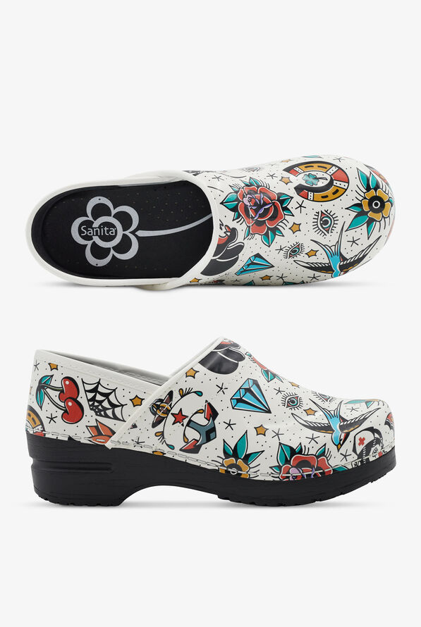 Sanita Women's Professional Rockabilly Nursing Clogs - null - 1
