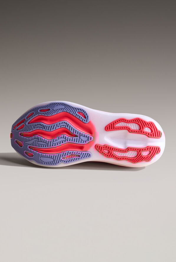 Brooks Women's Glycerin Max Blue Heron/Diva Pink/White Athletic Lace Up Nursing Shoes - null - 5