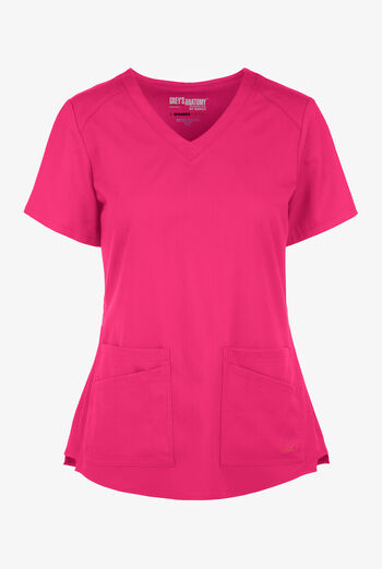 Grey's Anatomy by Barco Spandex STRETCH Emma Women's 4-Pocket V-Neck Scrub Top