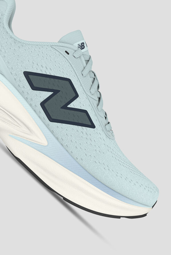 New Balance Women's FRESH FOAM X Kaiha Road Glint Blue/ Navy Athletic Lace Up Shoes - null - 3