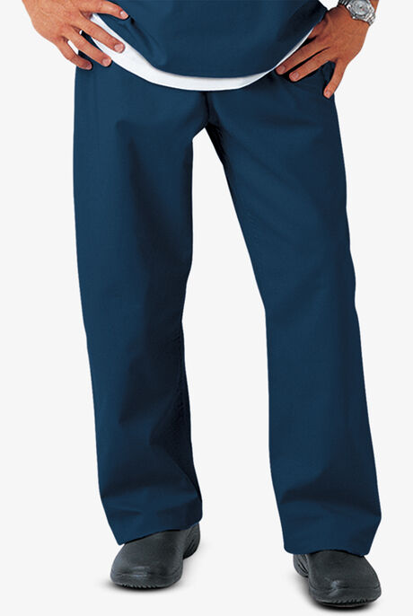 Fashion Seal Unisex 1-Pocket 100% Cotton Reversible Scrub Pants