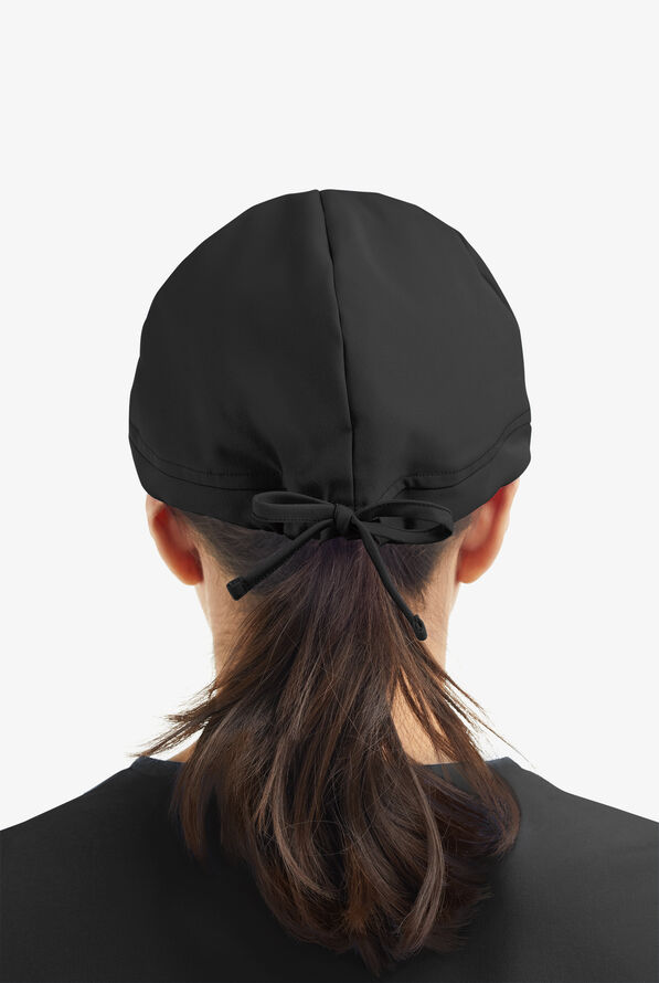 UA Strictly Scrubs Unisex Solid Scrub Hat - Black - 2