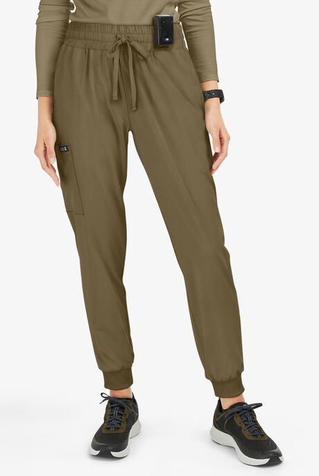 koi Basics Gemma Women's 5-Pocket STRETCH Cargo Jogger Scrub Pants