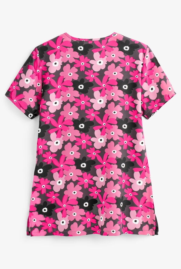 Tasha and Me Posie Pop V-Neck Print Top - null - 2