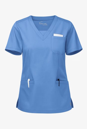 Butter-Soft STRETCH Women's 3-Pocket Welt V-Neck Scrub Top