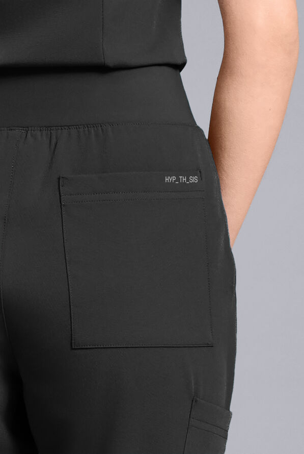 Hypothesis Women's Dolman & Jogger Scrub Set - Jet Black - 6