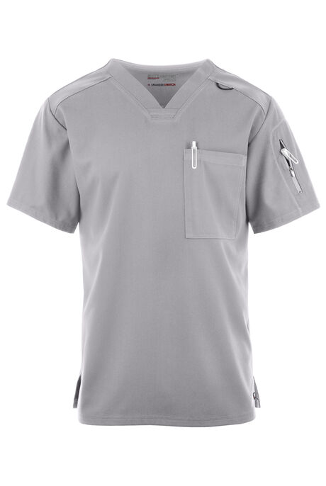Grey's Anatomy by Barco Spandex STRETCH Murphy Men's 2-Pocket V-Neck Scrub Top