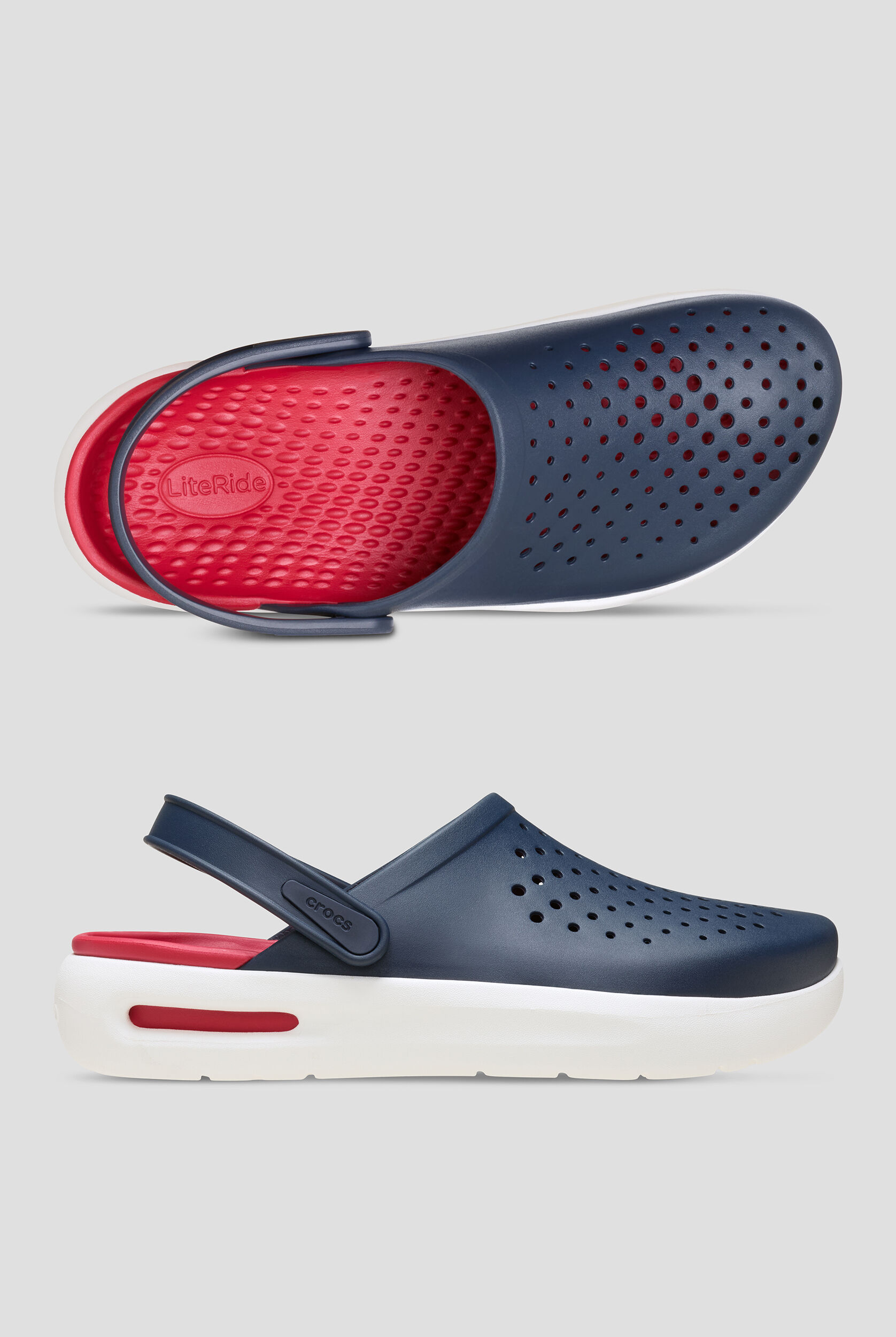 Crocs™ Unisex Navy InMotion Clog, Nursing Shoes