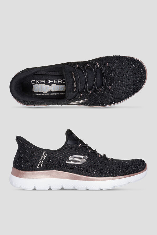 Zapatillas deportivas Skechers Sport SKECHERS SLIP-INS: GLIDE-STEP ALTUS Black/Rose Gold - null - 1