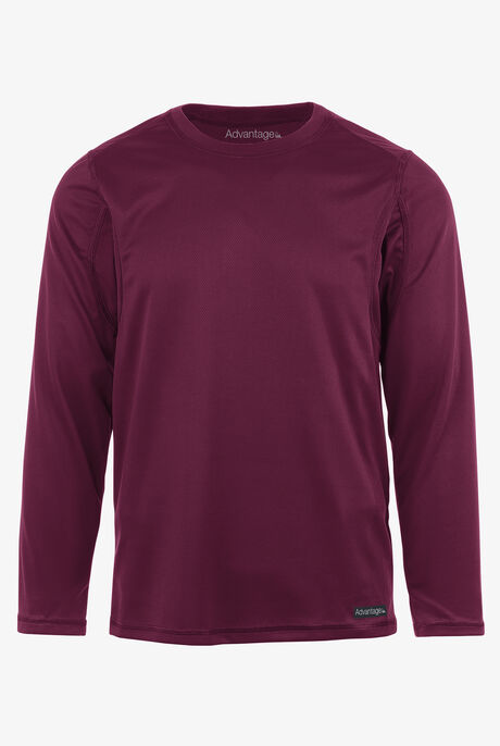 Advantage STRETCH Men's Long Sleeve Crew Neck Underscrub
