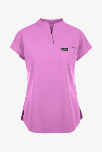 koi Basics Ari Women's 1-Pocket STRETCH Dolman Sleeve Mandarin Collar Scrub Top