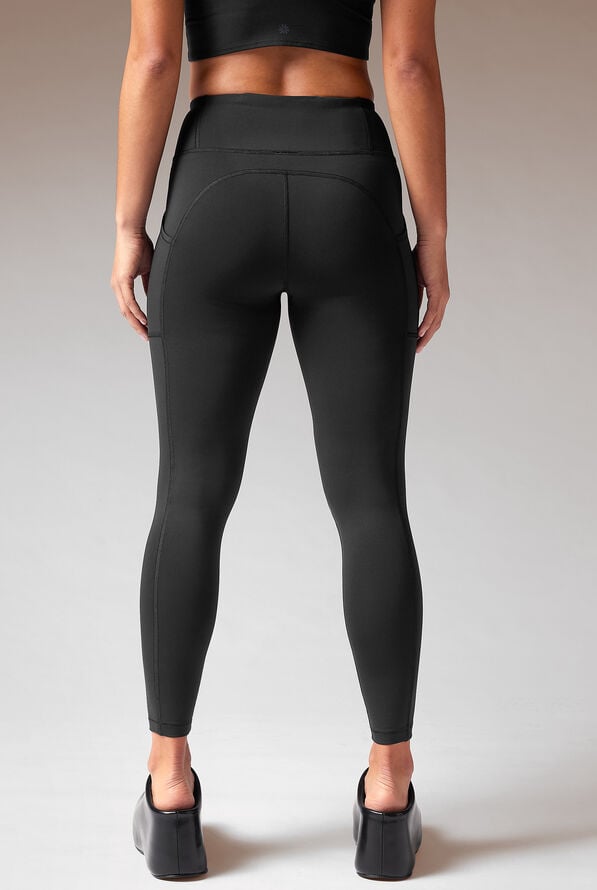 Hypothesis Homeodynamic Women’s Yoga-Inspired 3-Pocket Leggings - Jet Black - 9