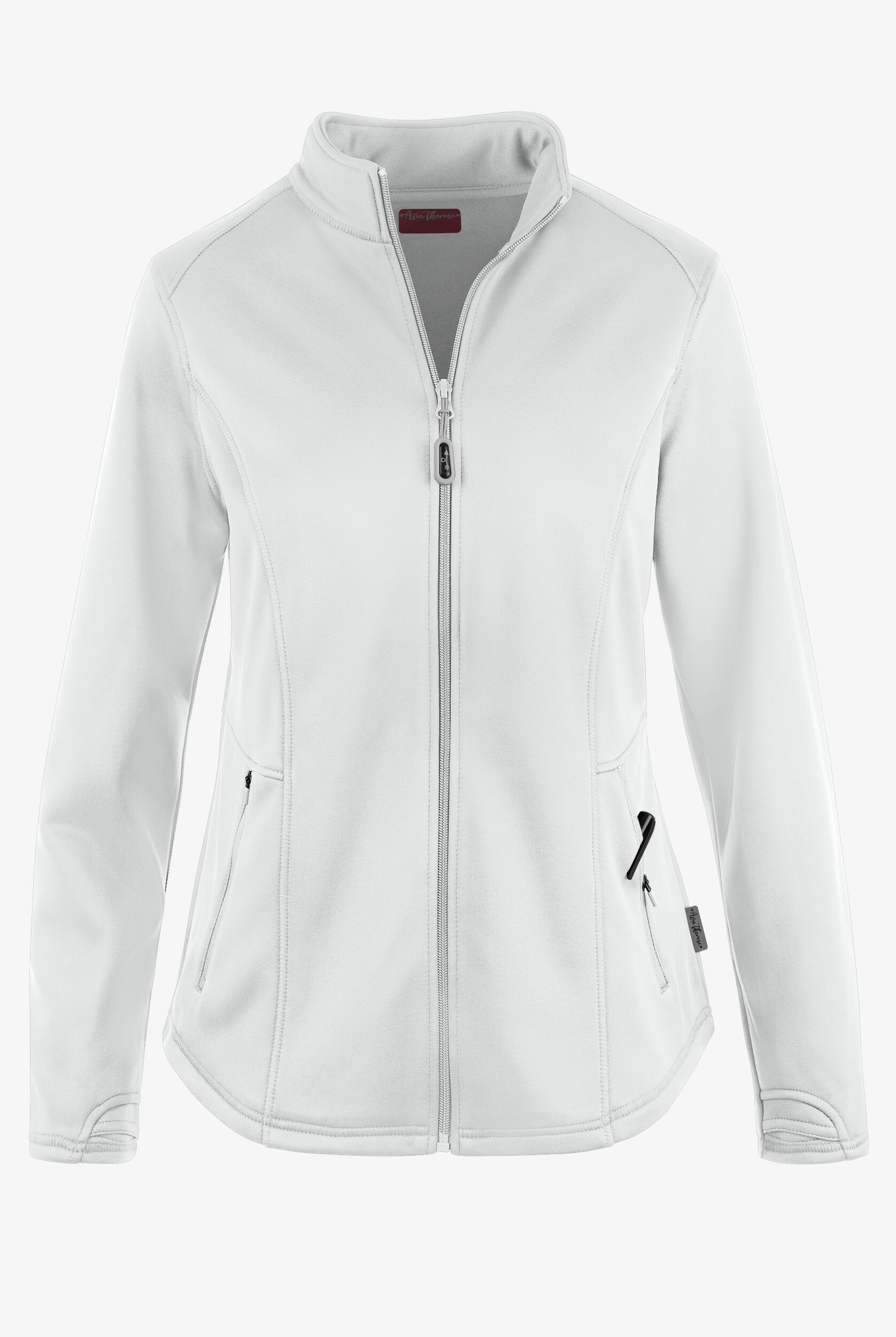 Zavate Ava Therese Megan Women's 2-Pocket Fleece Scrub