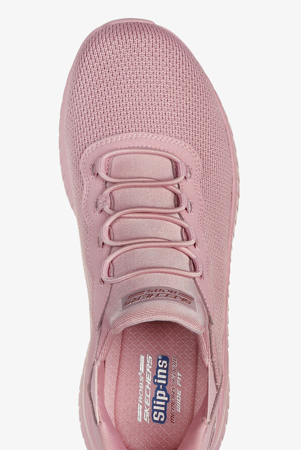 Skechers Bobs Women's SLIP-INS Sport Squad Chaos Rose Athletic Nursing Shoes - null - 2