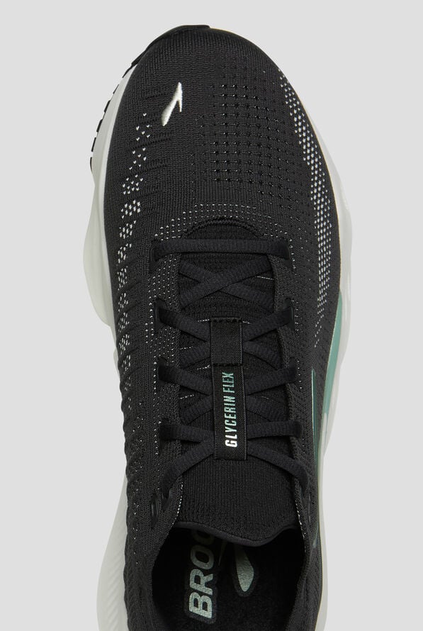 Brooks Men's Glycerin Flex Phantom/Metallic/Coconut Athletic Lace Up Shoes - null - 2