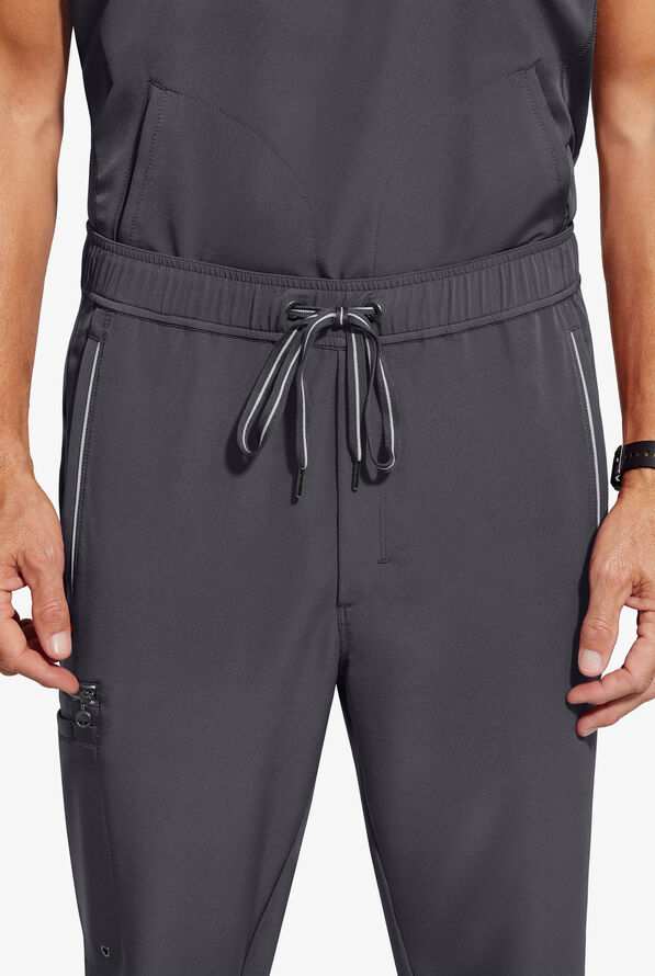 Pantal&oacute;n m&eacute;dico Healing Hands 360 Noah STRETCH con cintura elastizada y 7 bolsillos para mujer - Pewter - 3