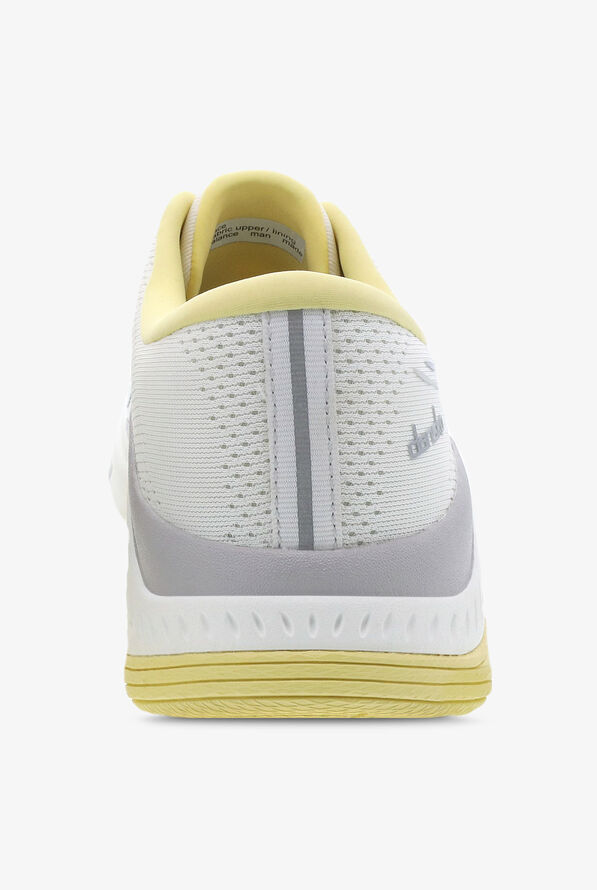 Dansko Pace Women's White/Yellow Lightweight Lace Up Athletic Shoes - null - 5