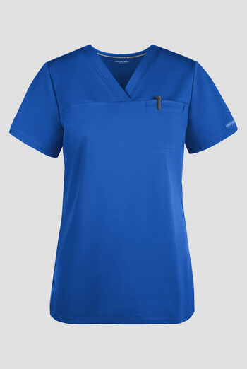 Cherokee Achieve Women's 1-Pocket Tuck in V-Neck Scrub Top