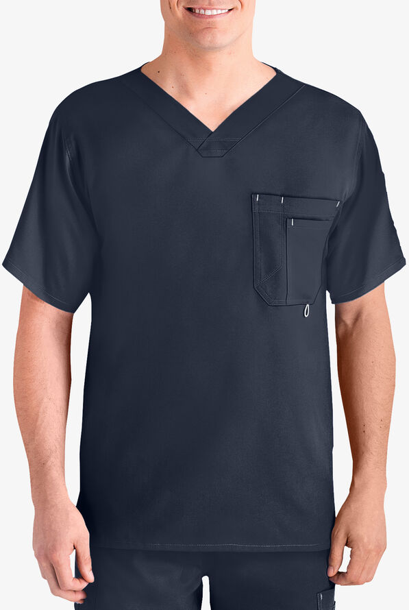 Grey's Anatomy Scrubs 0107 Derek Men's scrub Top Nursing Scrubs