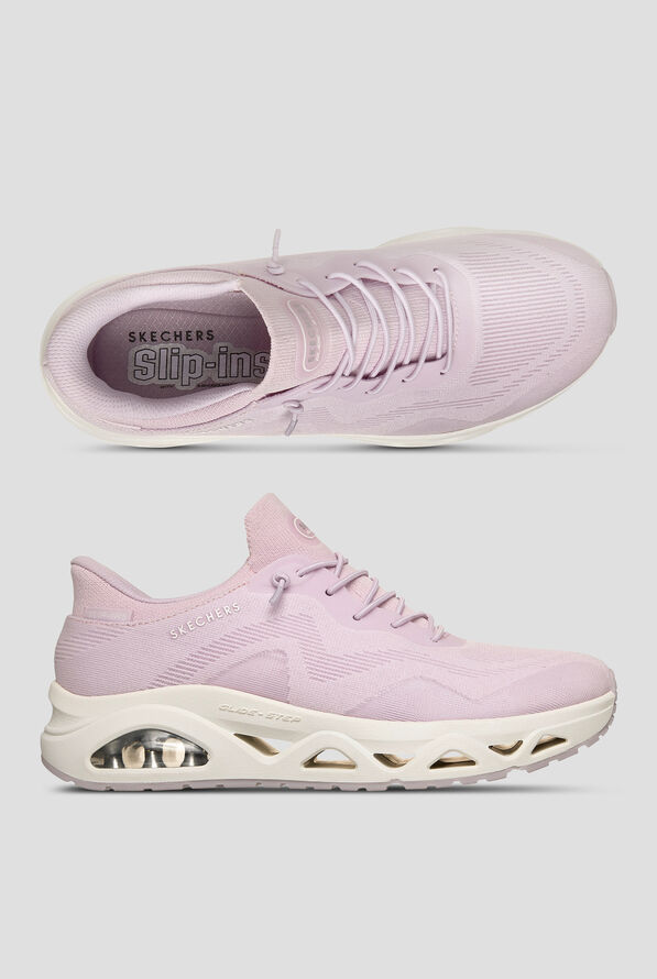 Skechers Street UNO -GLIDE STEP Lilac Athletic Slip On Shoes - null - 1