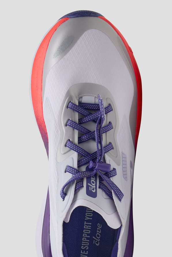 Clove Supercush™ Alto Women's Elastic Lace Athletic Shoe - Light Grey - 2