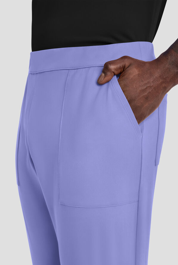 Pantal&oacute;n m&eacute;dico Cherokee Achieve STRETCH estilo jogger cargo con 5 bolsillos para hombre - Ceil Blue - 2